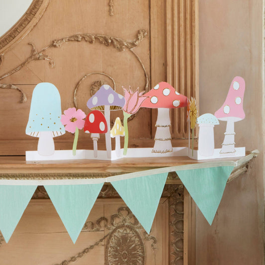 Mushroom Concertina Card