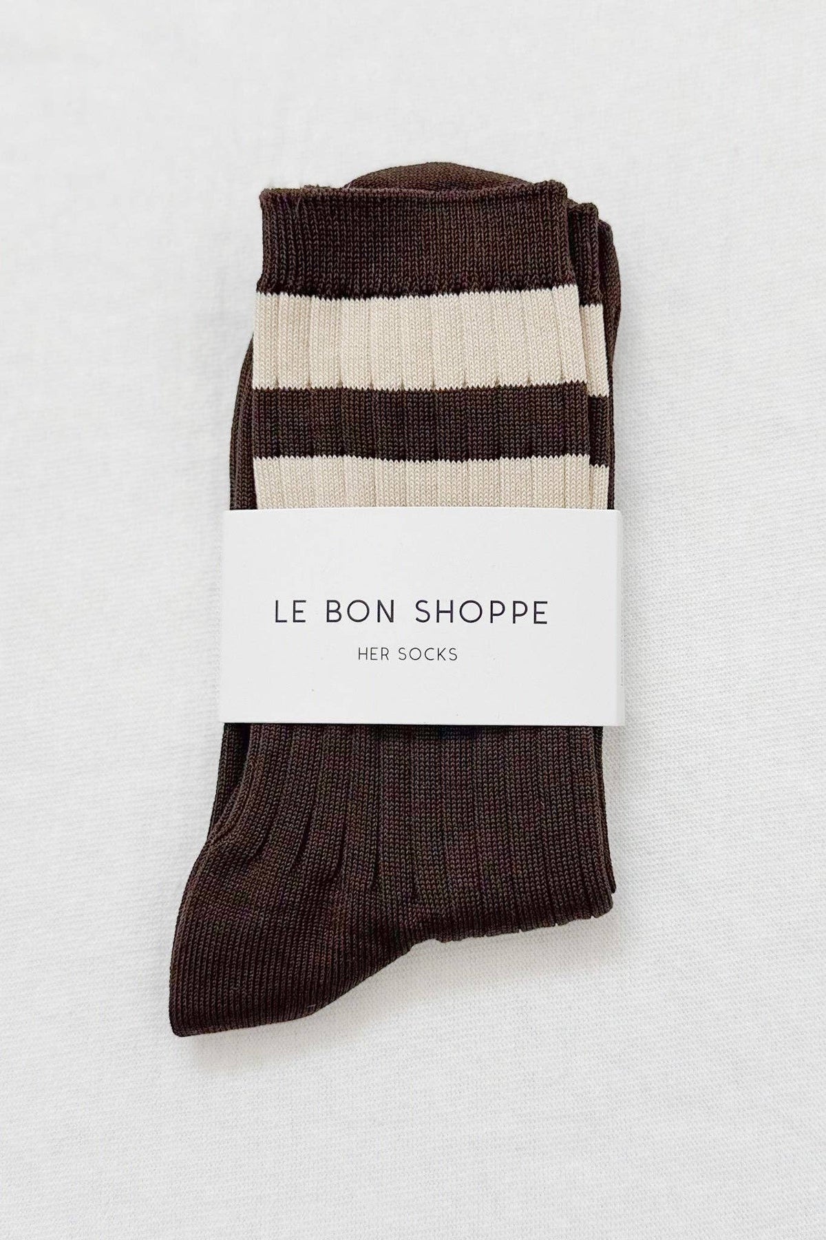 Her Varsity Socks by Le Bon Shoppe