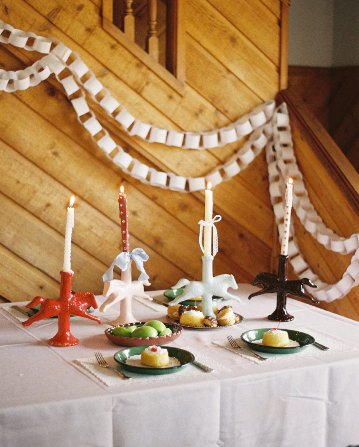 Pre- Order Dala Horse Candlestick Holder | Dark Chocolate