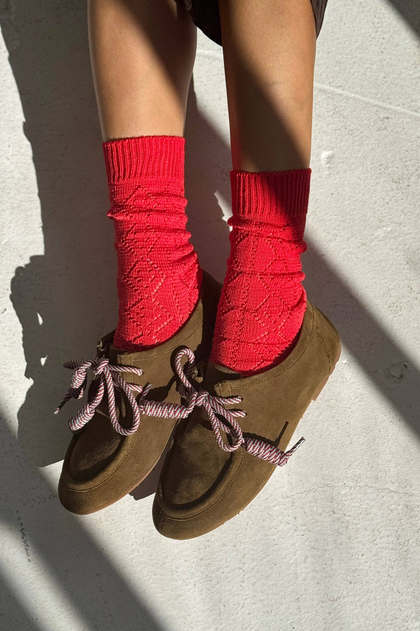 Modal Eyelet Socks by Le Bon Shoppe