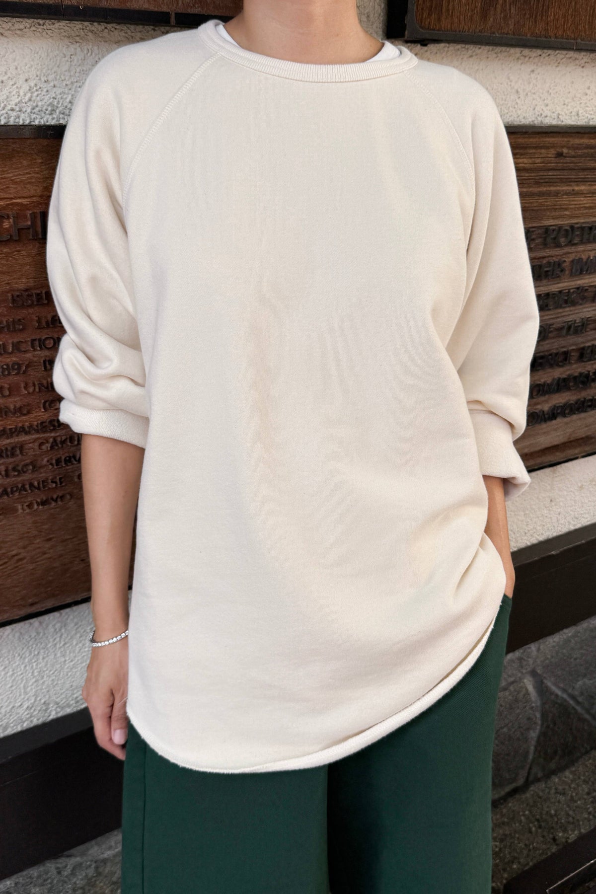Pre-order French Terry Raglan Tee  by Le bon Shoppe +(colors)