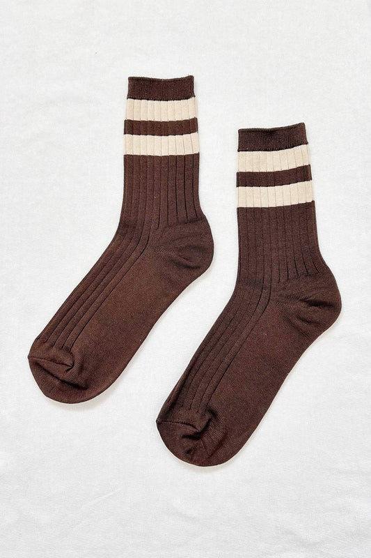 Her Varsity Socks by Le Bon Shoppe