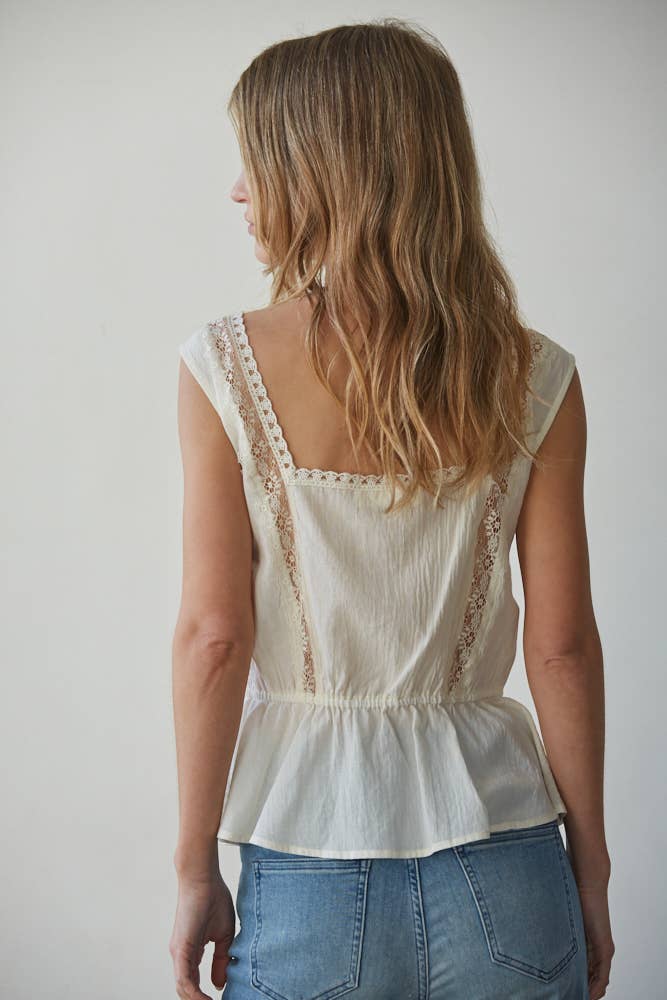 Isadora Embroidered top