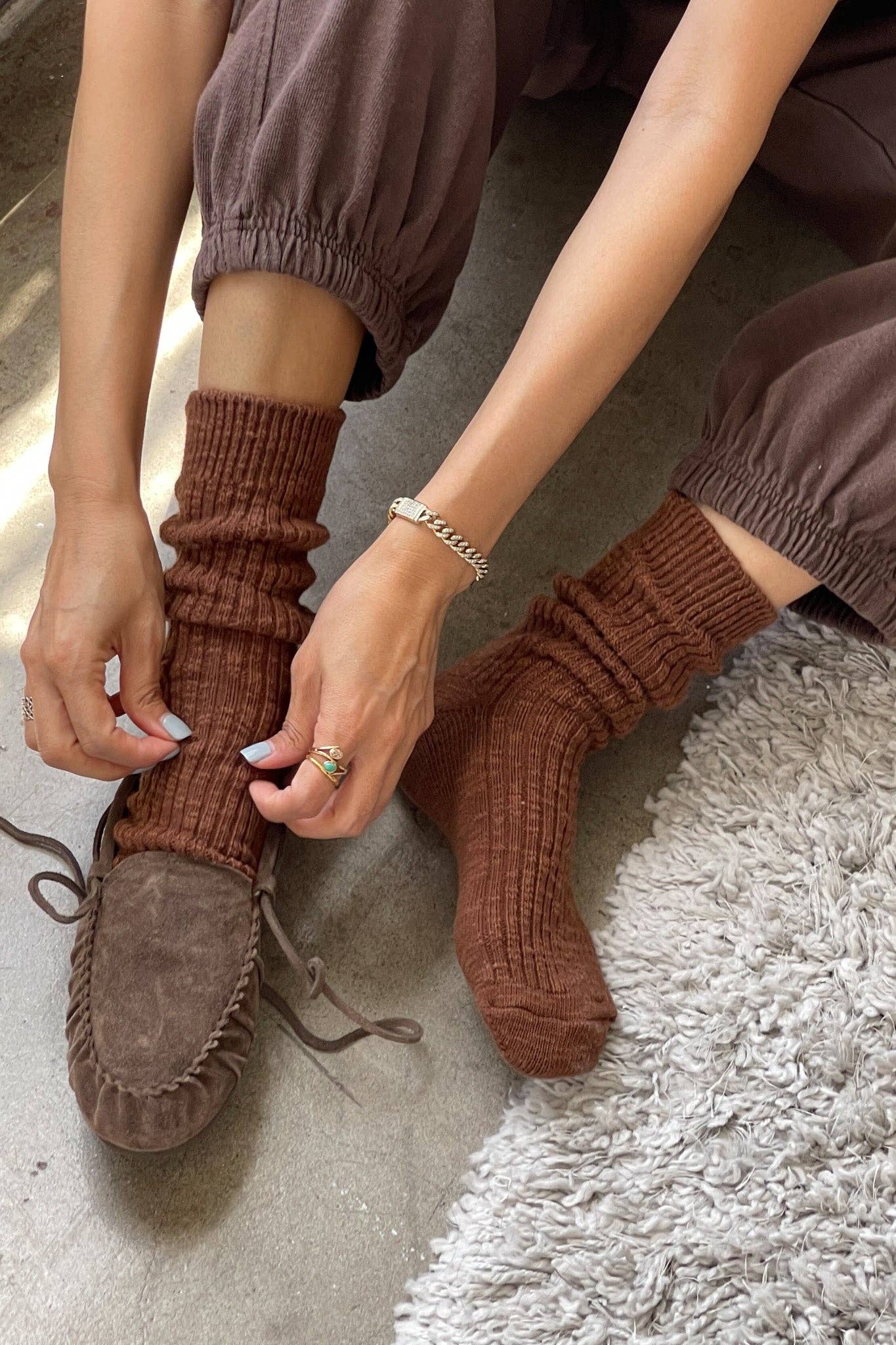 Pre- Order Cottage Socks by le Bon Shoppe
