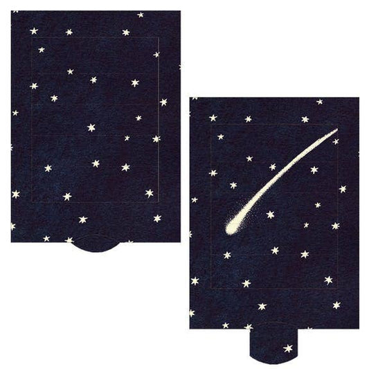 Living card “shooting star”