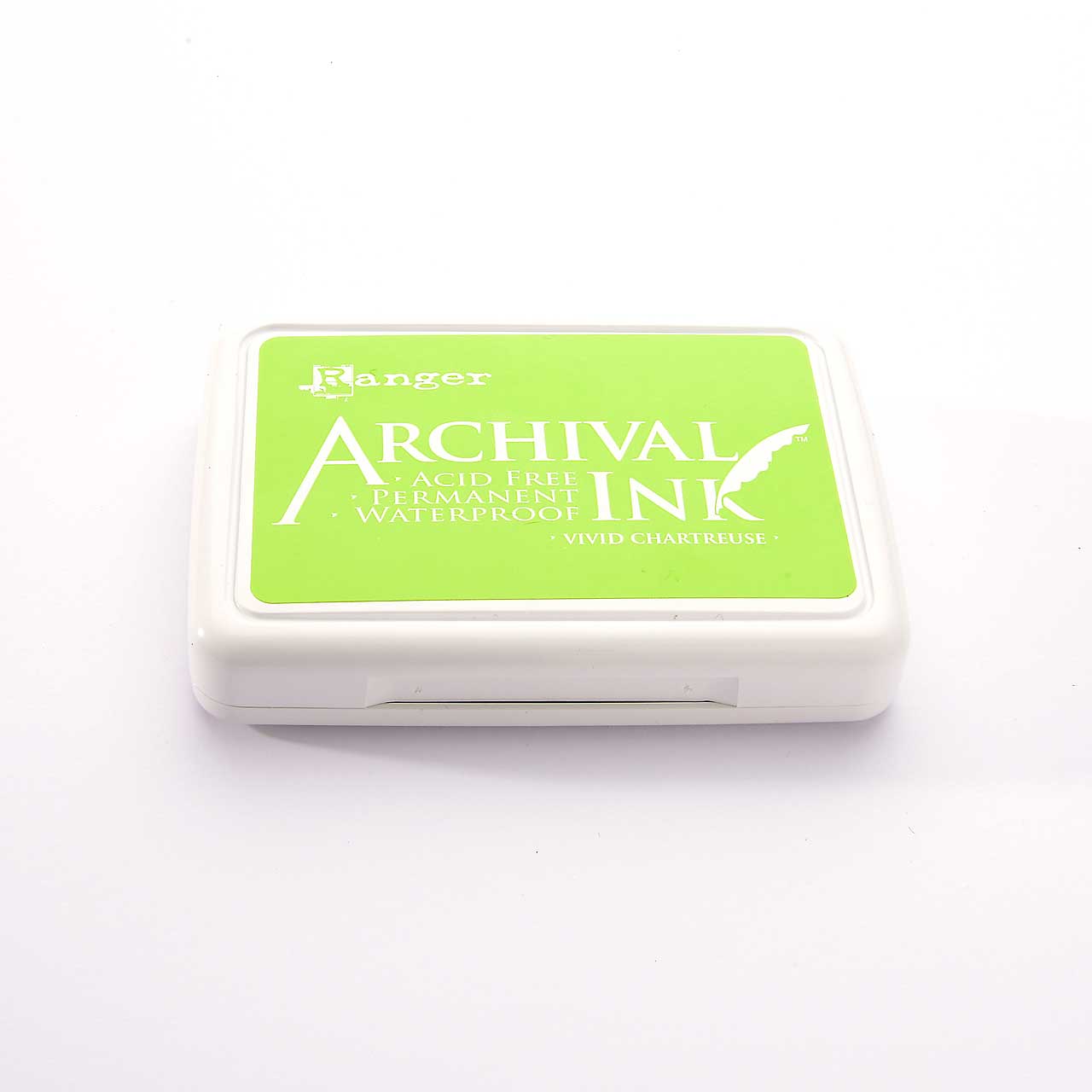 Stamp pad - Vivid Chartreuse Green
