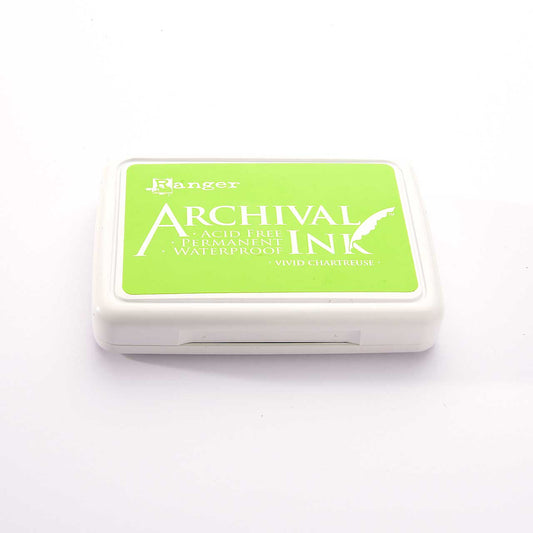 Stamp pad - Vivid Chartreuse Green