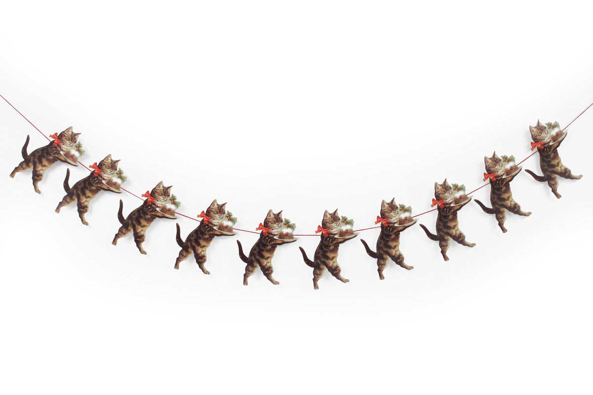 CHRISTMAS CAT GARLAND