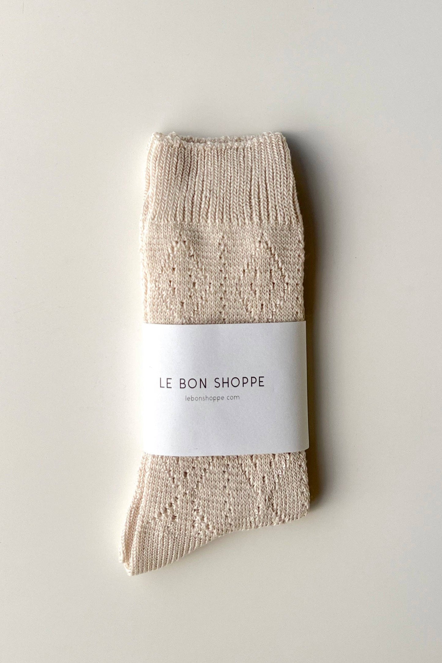 Modal Eyelet Socks by Le Bon Shoppe
