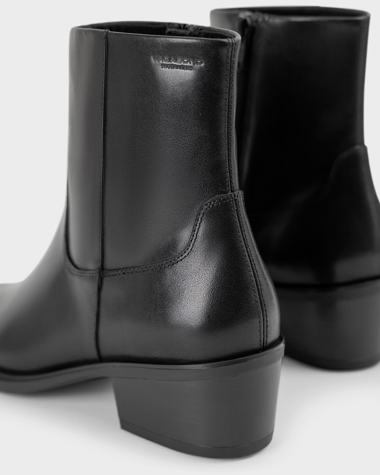 Kelsey Ankle boots black leather by Vagabond