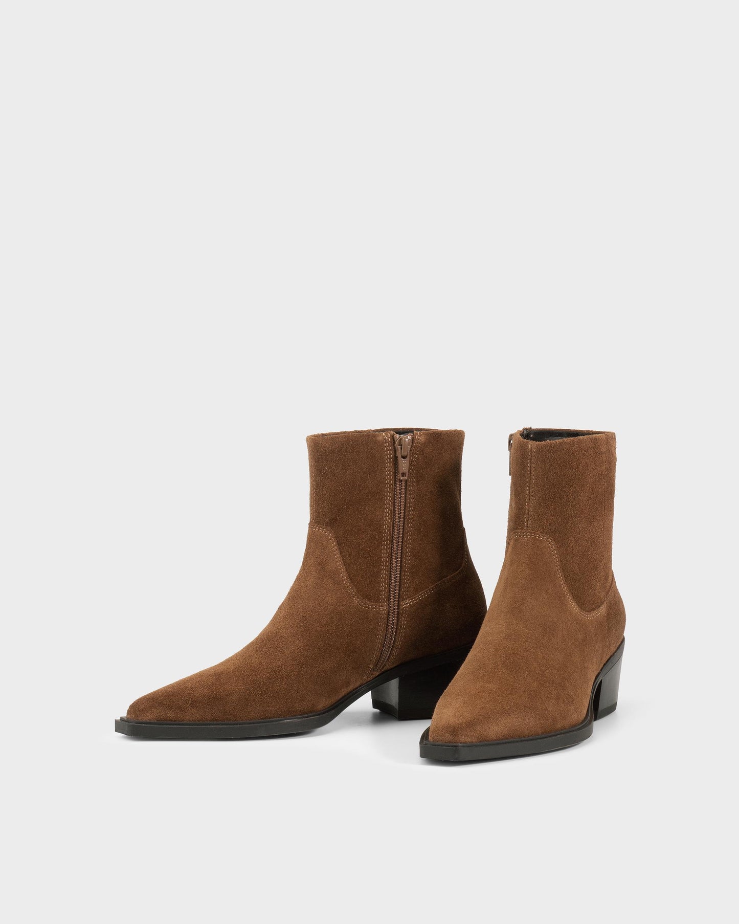 Kelsey Ankle boots cognac suede by Vagabond