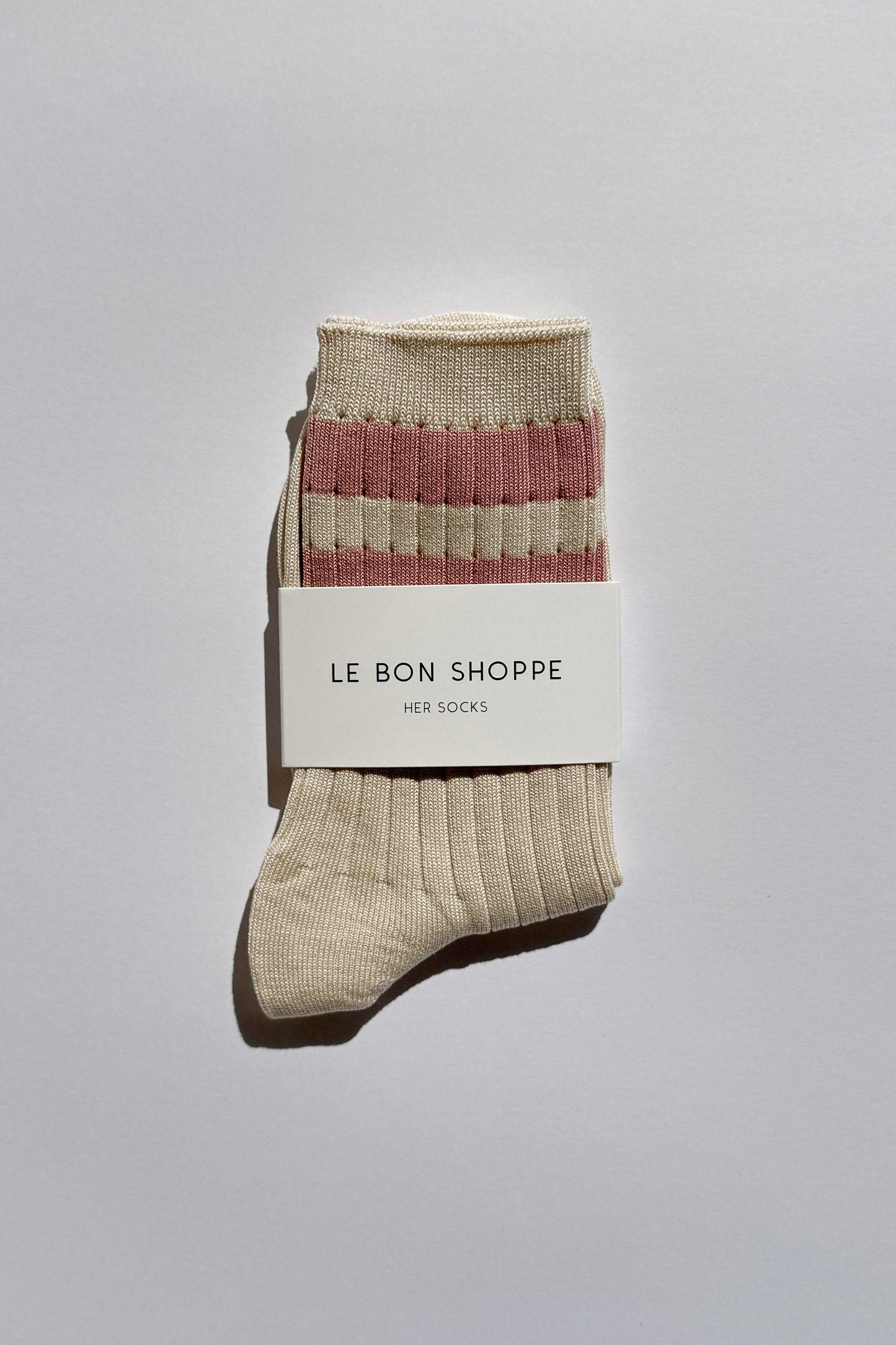 Her Varsity Socks by Le Bon Shoppe