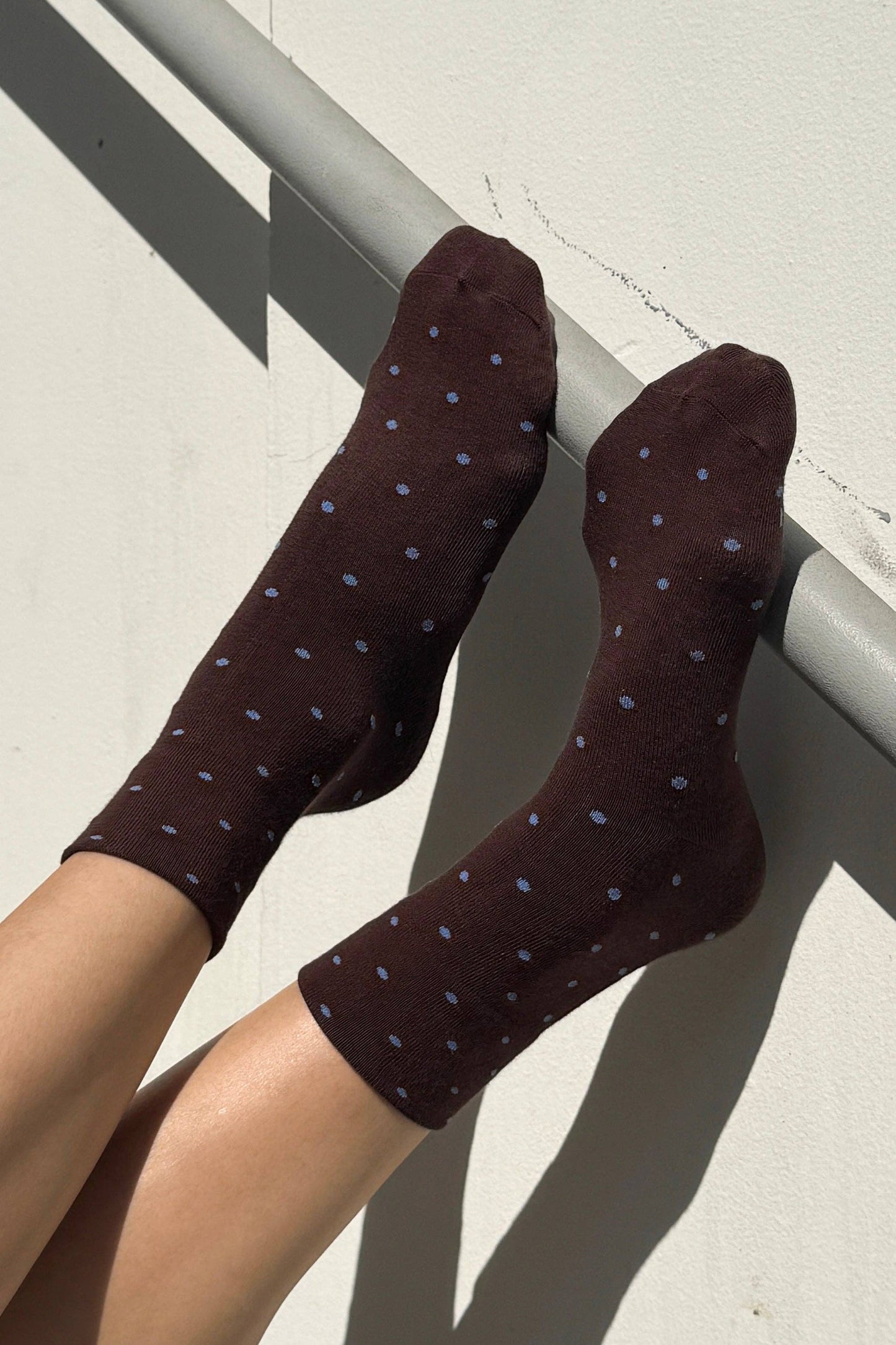 Pre-order Polka Dot Sneaker Socks  by Le Bon Shoppe