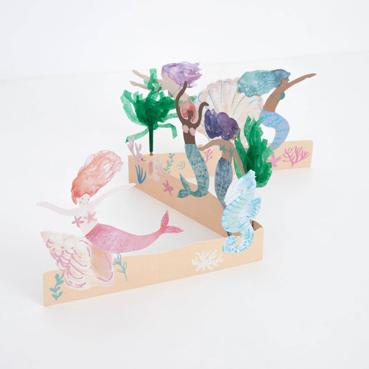 Mermaids Birthday Card