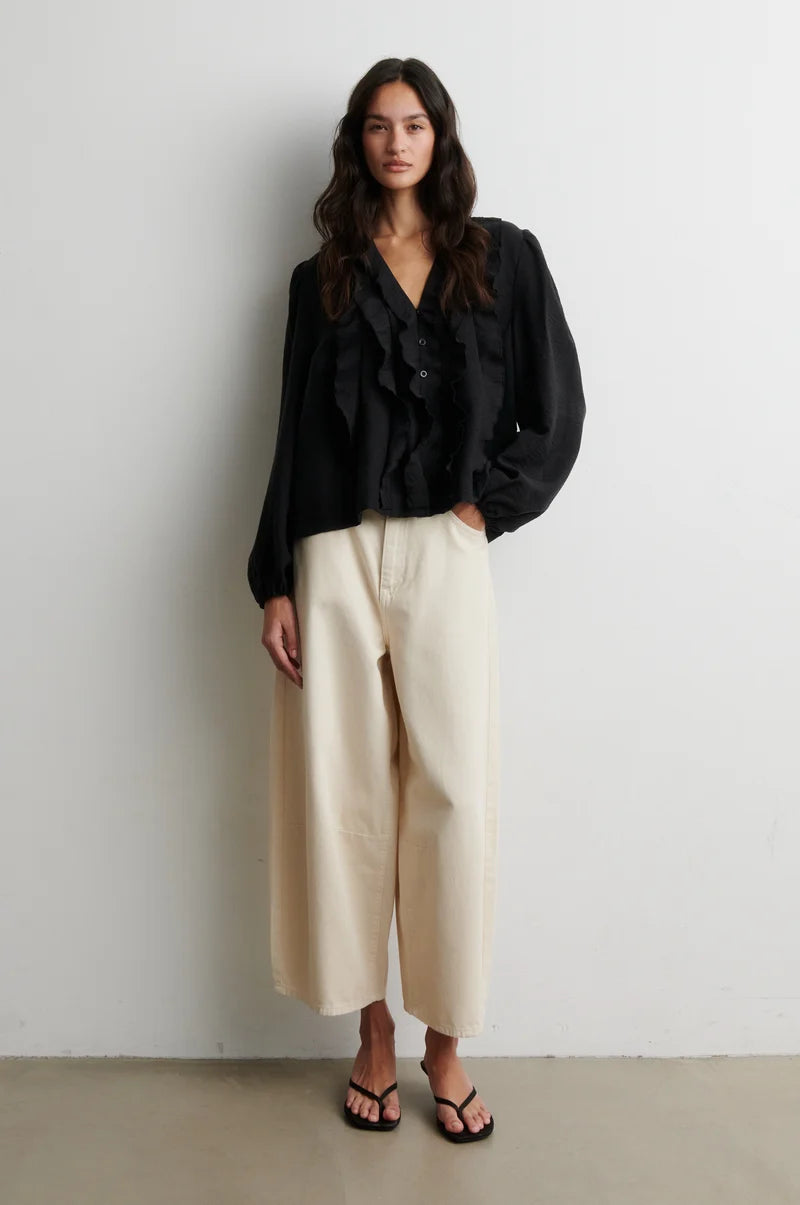 Rayna Frill blouse by Second  Female