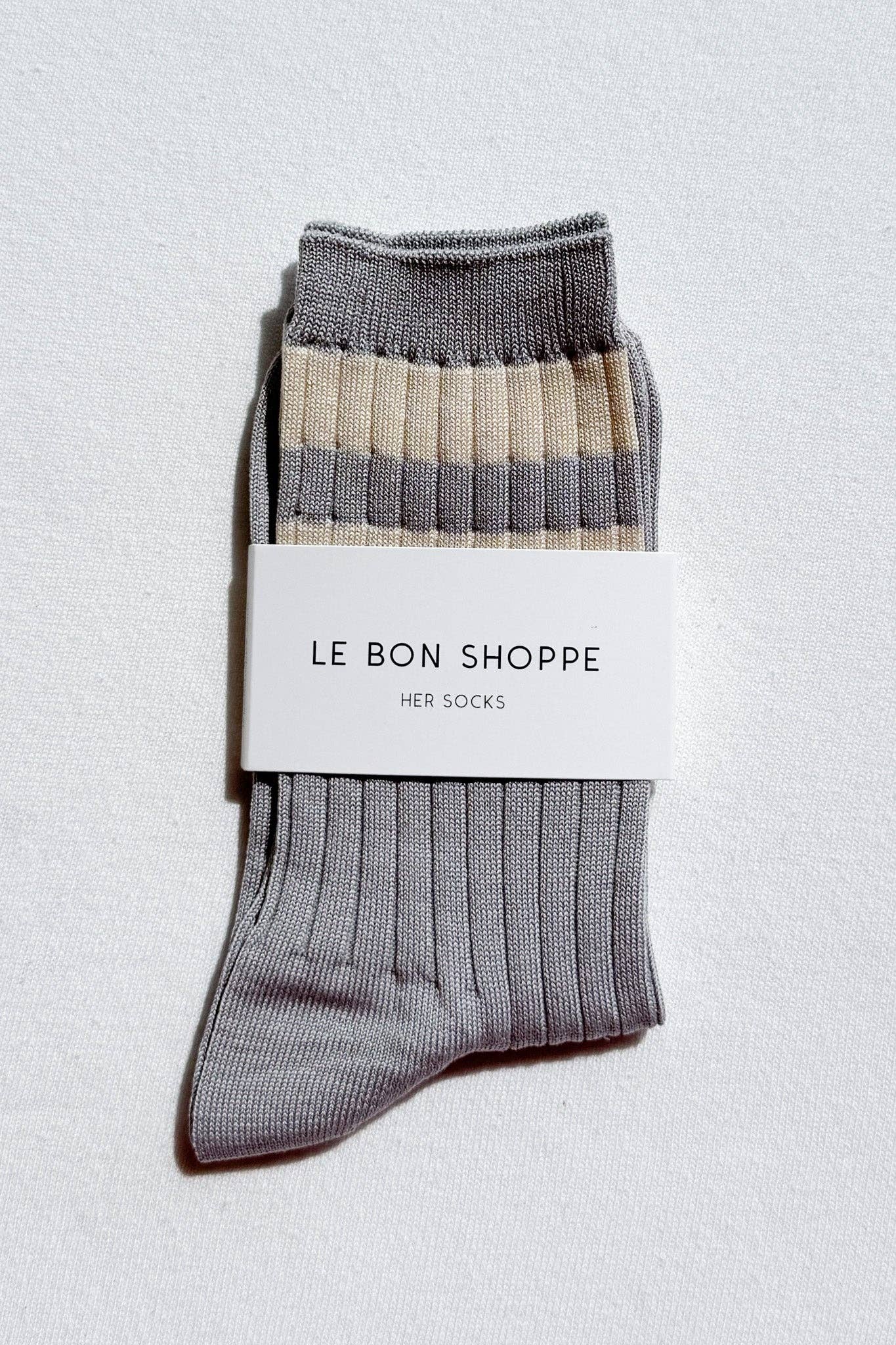 Her Varsity Socks by Le Bon Shoppe
