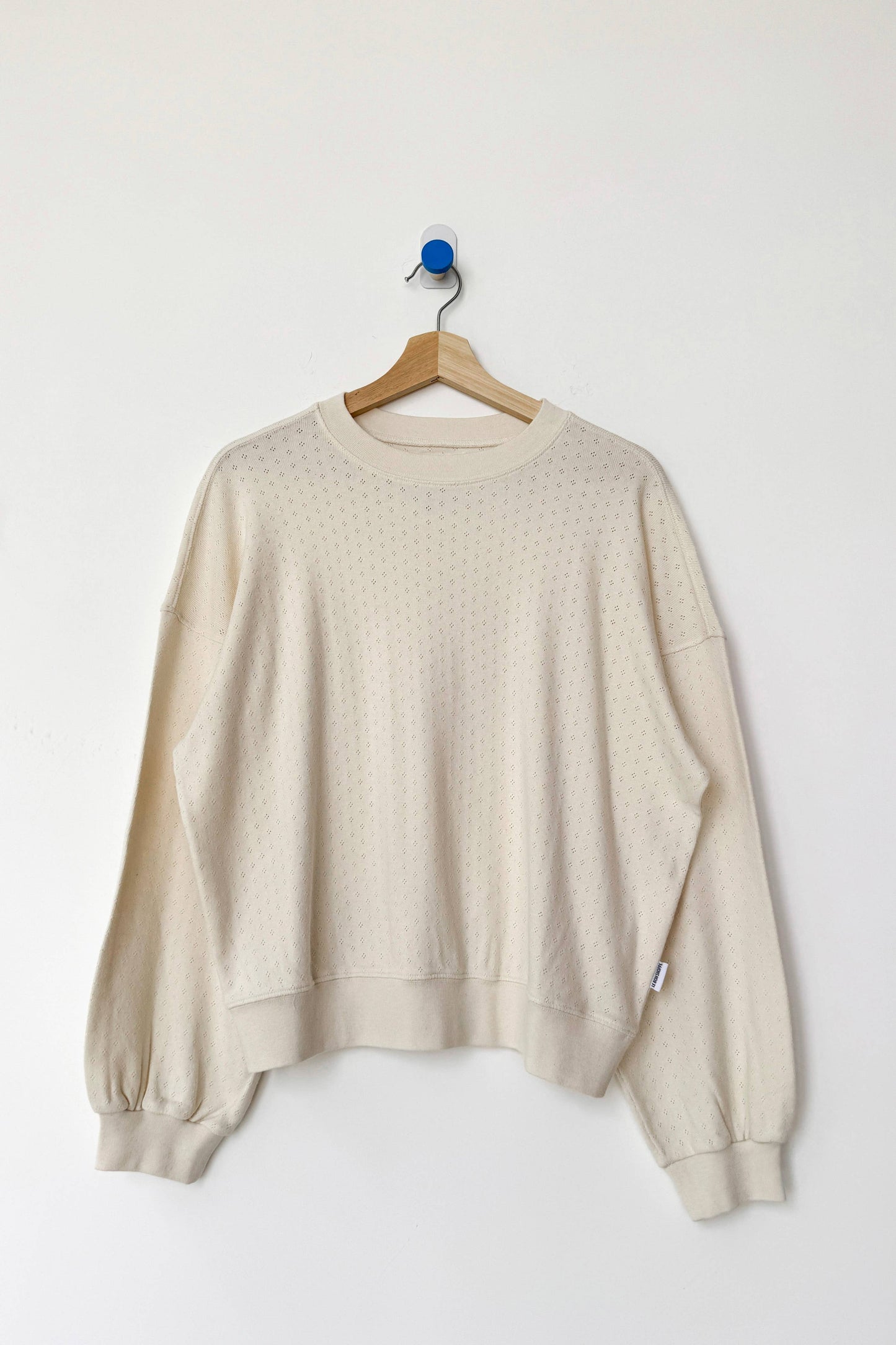 Pre-Order - Pointelle Core Sweatshirt by Le Bon Shoppe
