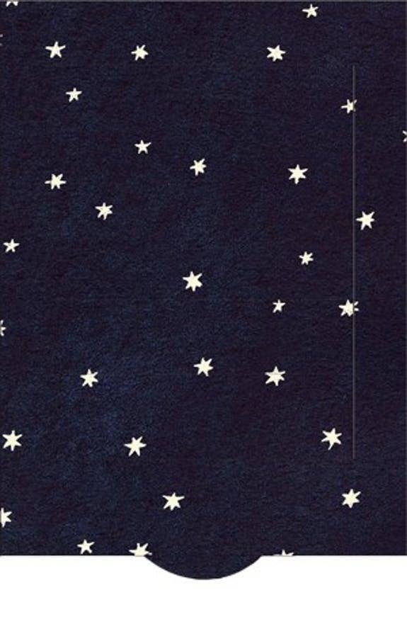 Living card “shooting star”