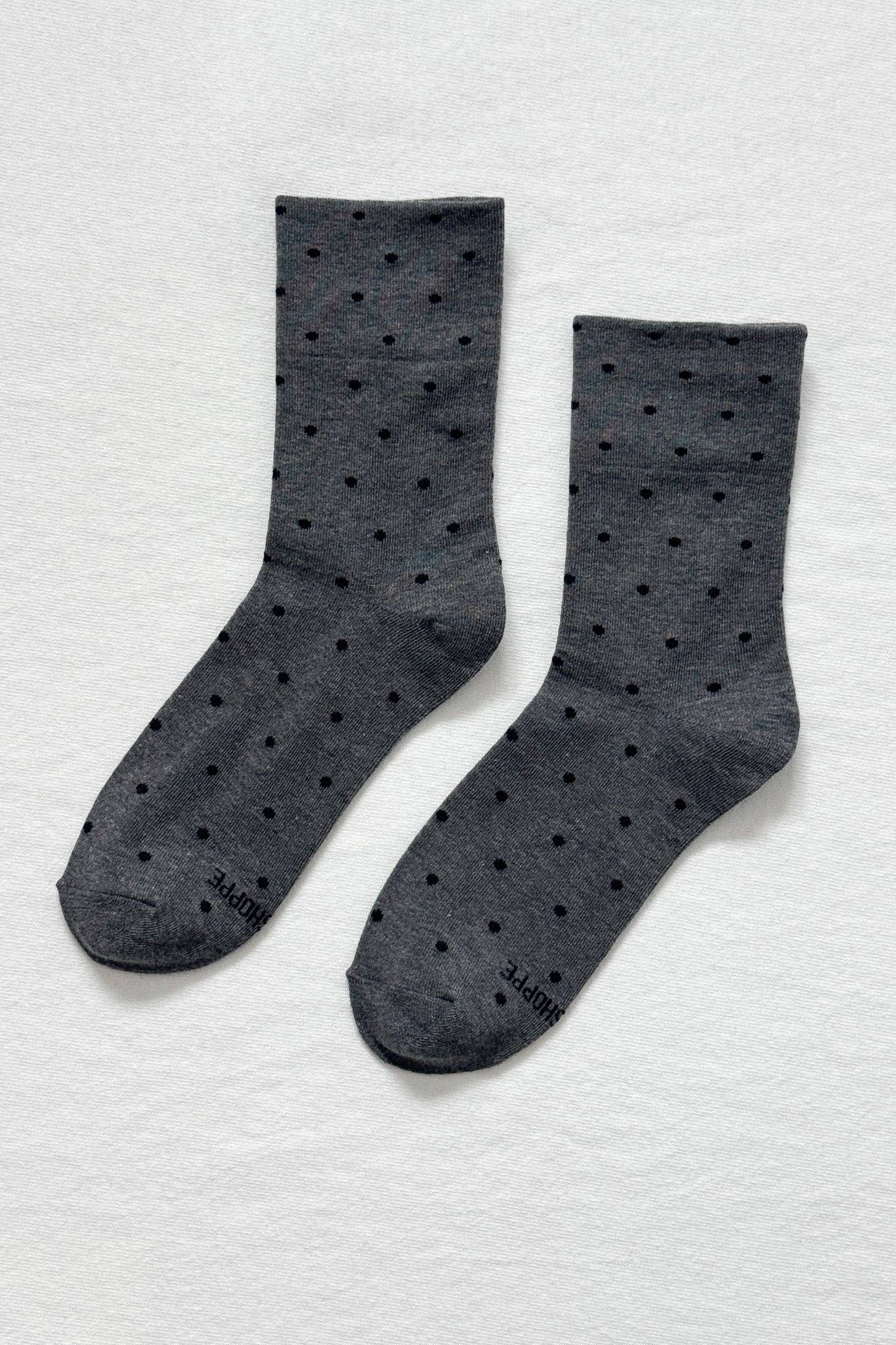 Pre-order Polka Dot Sneaker Socks  by Le Bon Shoppe