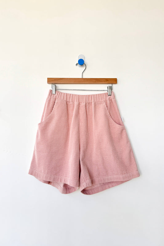 Pre-order  Soft Corduroy City Shorts in  Baby Pink