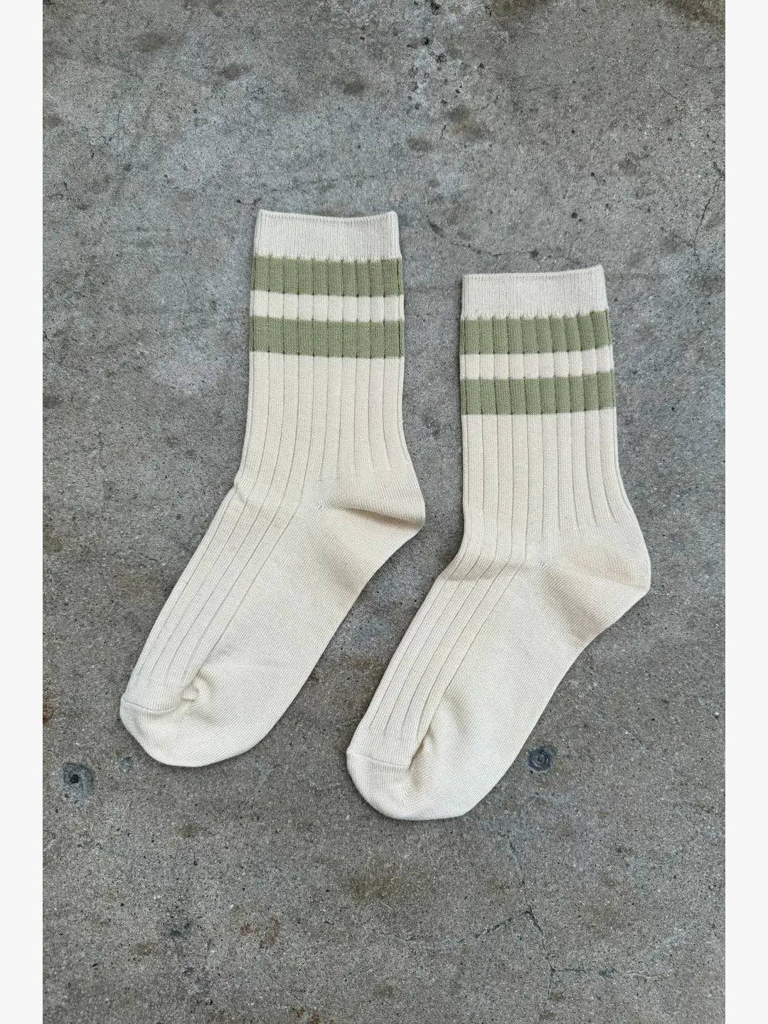 Her Varsity Socks by Le Bon Shoppe
