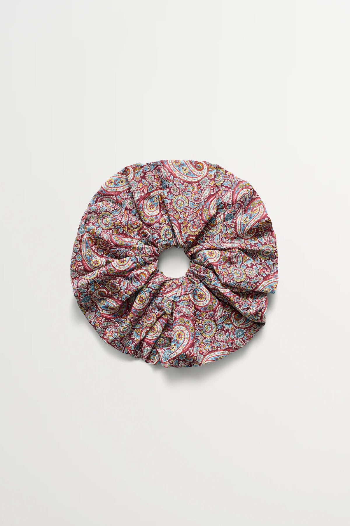 Big scrunchie floral paisley by Skall Studio