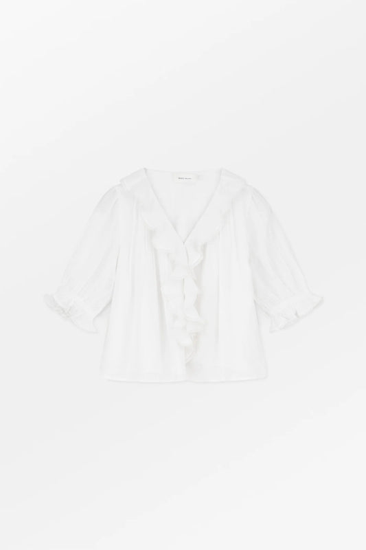 Clea blouse by Skall in Optic White