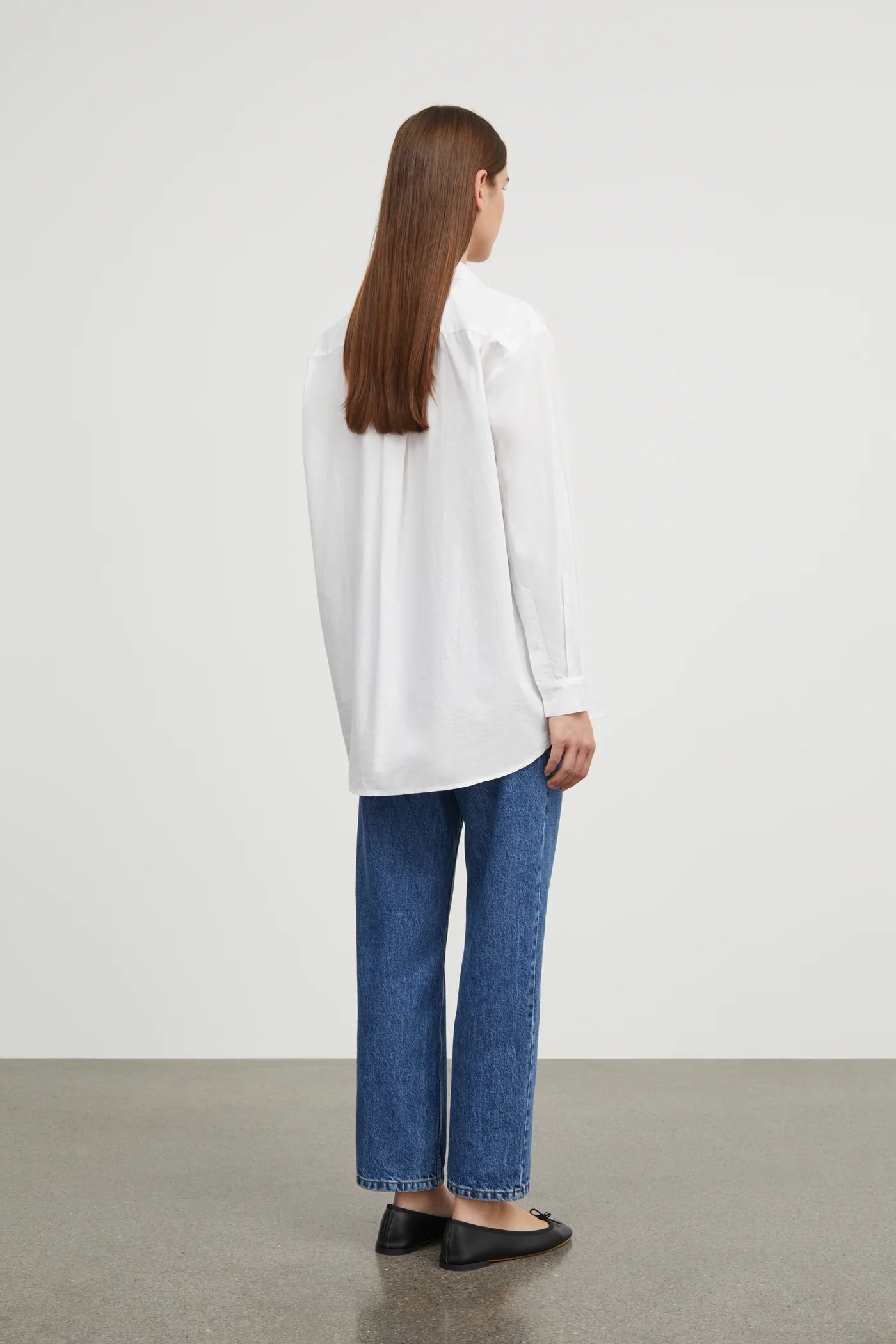 Edgar Blouse in Optic  white by Skall Studio