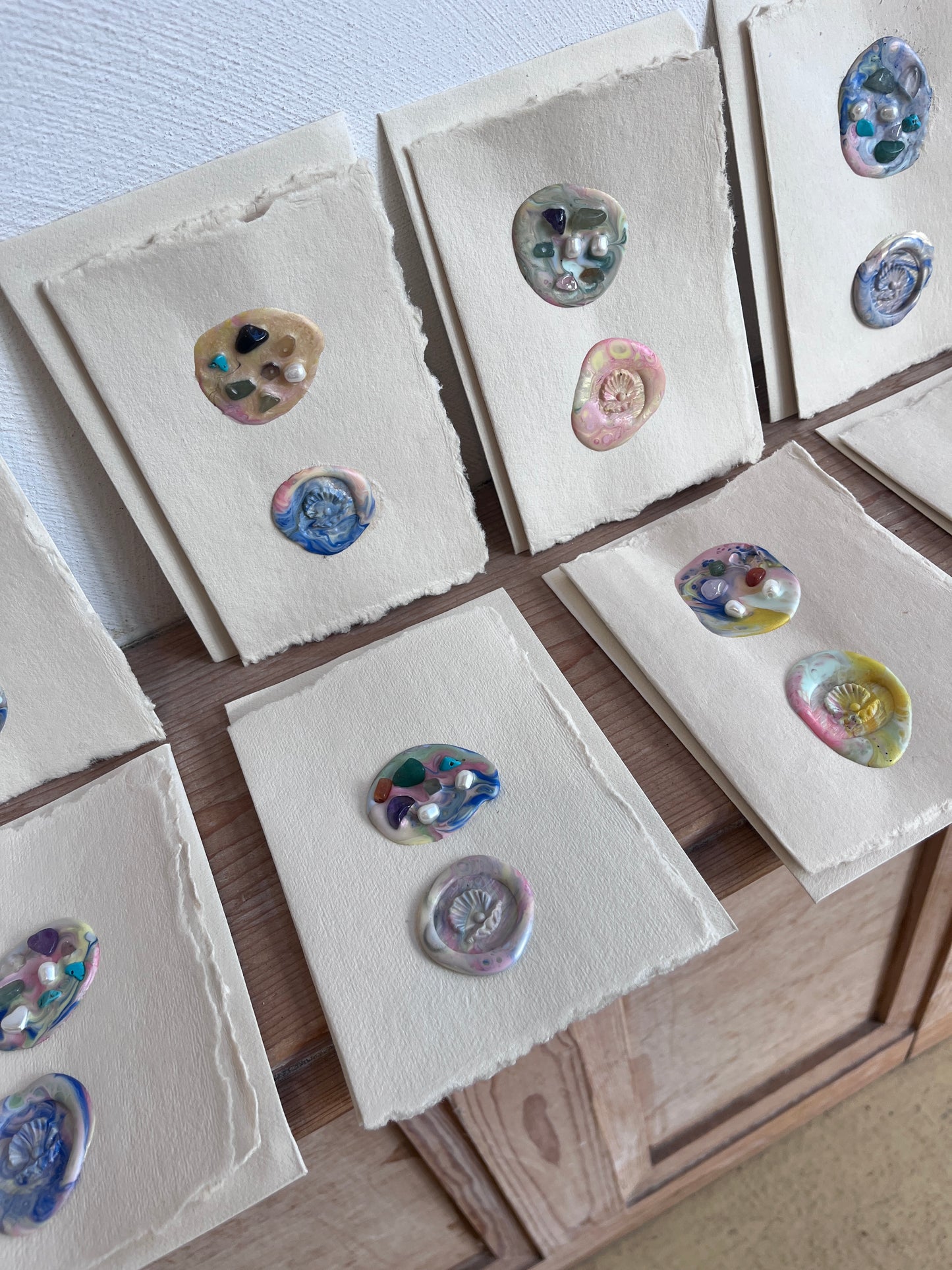 Treasures by the sea cards