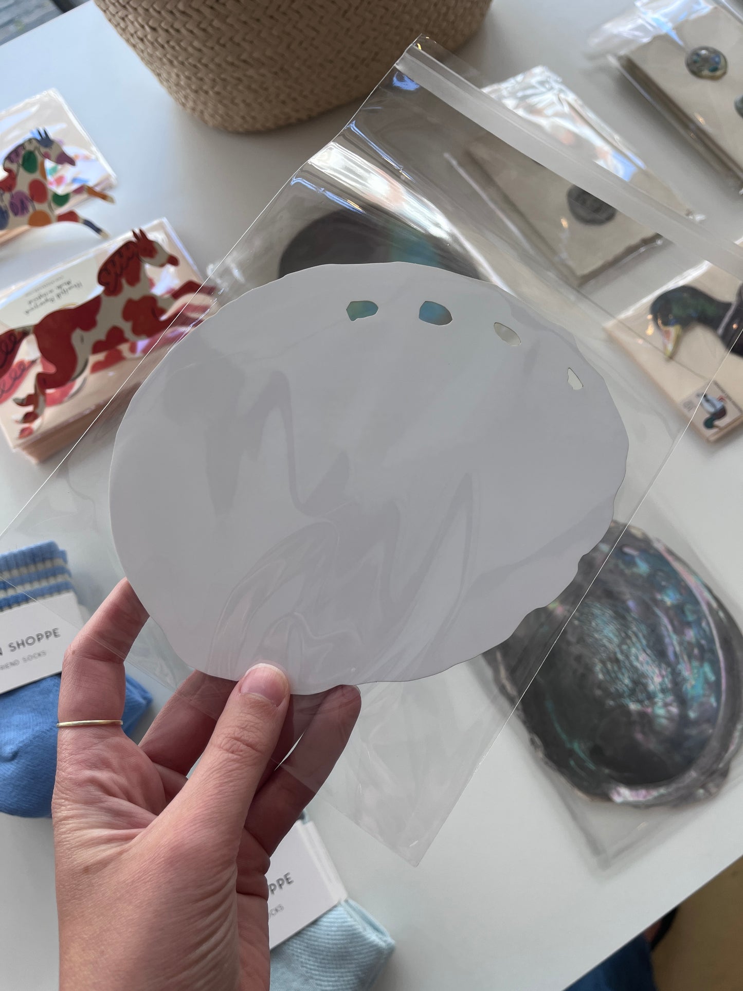 Abalone card  - Treasures by the sea
