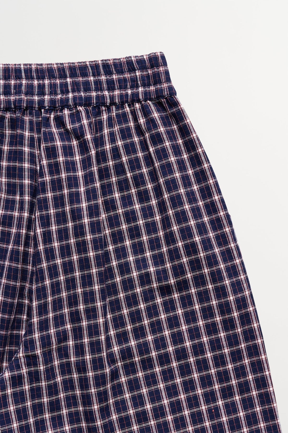 Jasmine Pants Navy Check by Skall Studio