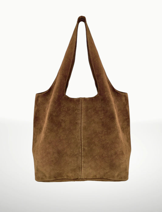 Pre - order Suede bag leather