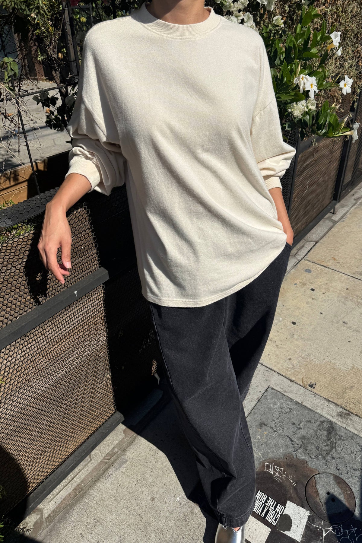 Soft Jersey Supple Tee by Le Bon Shoppe