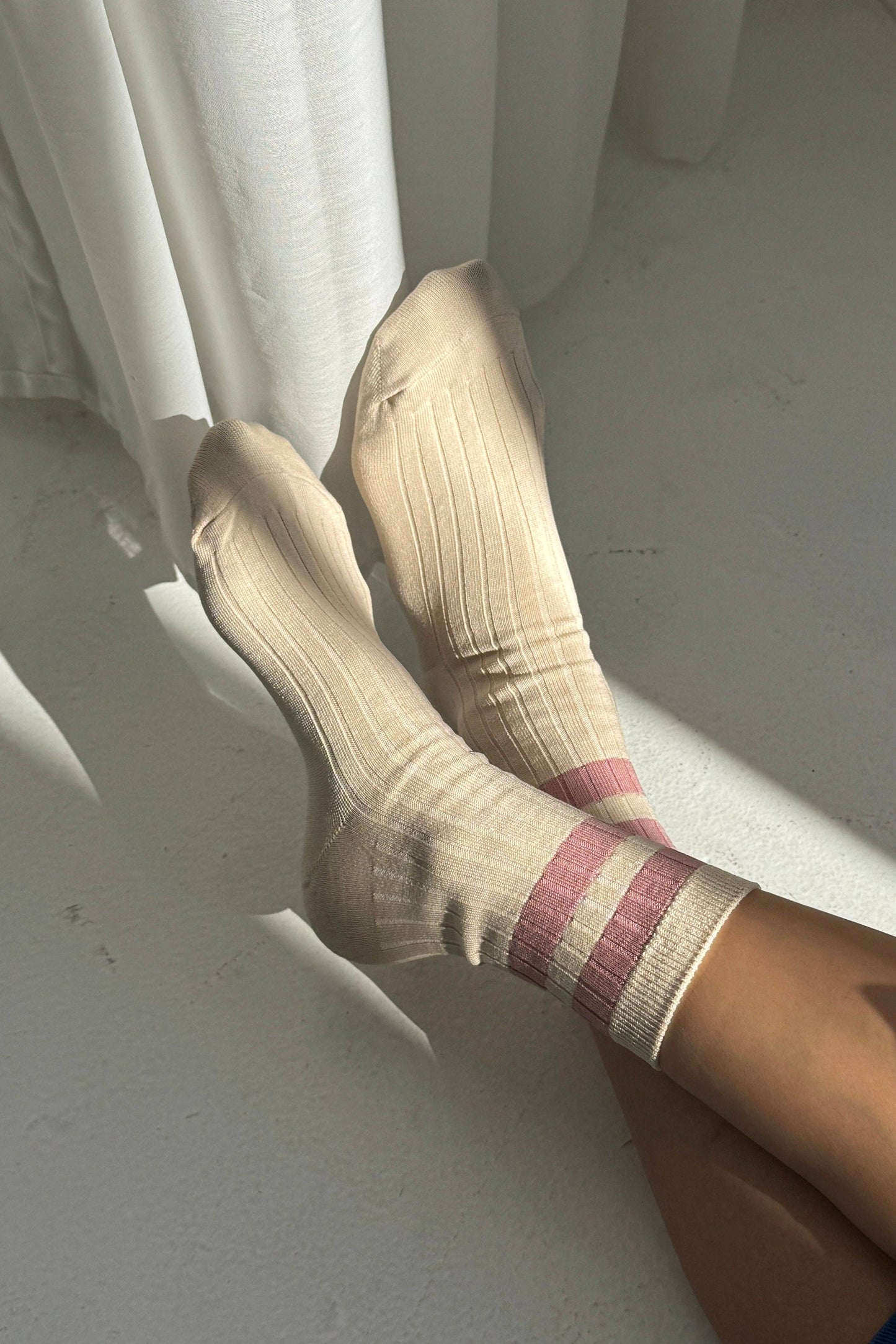 Her Varsity Socks by Le Bon Shoppe