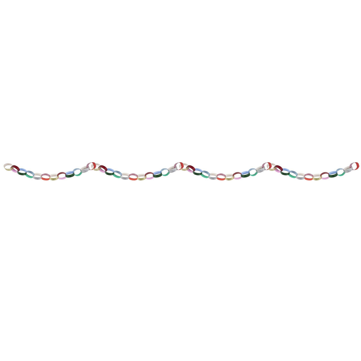Glitter Paper Chains Set