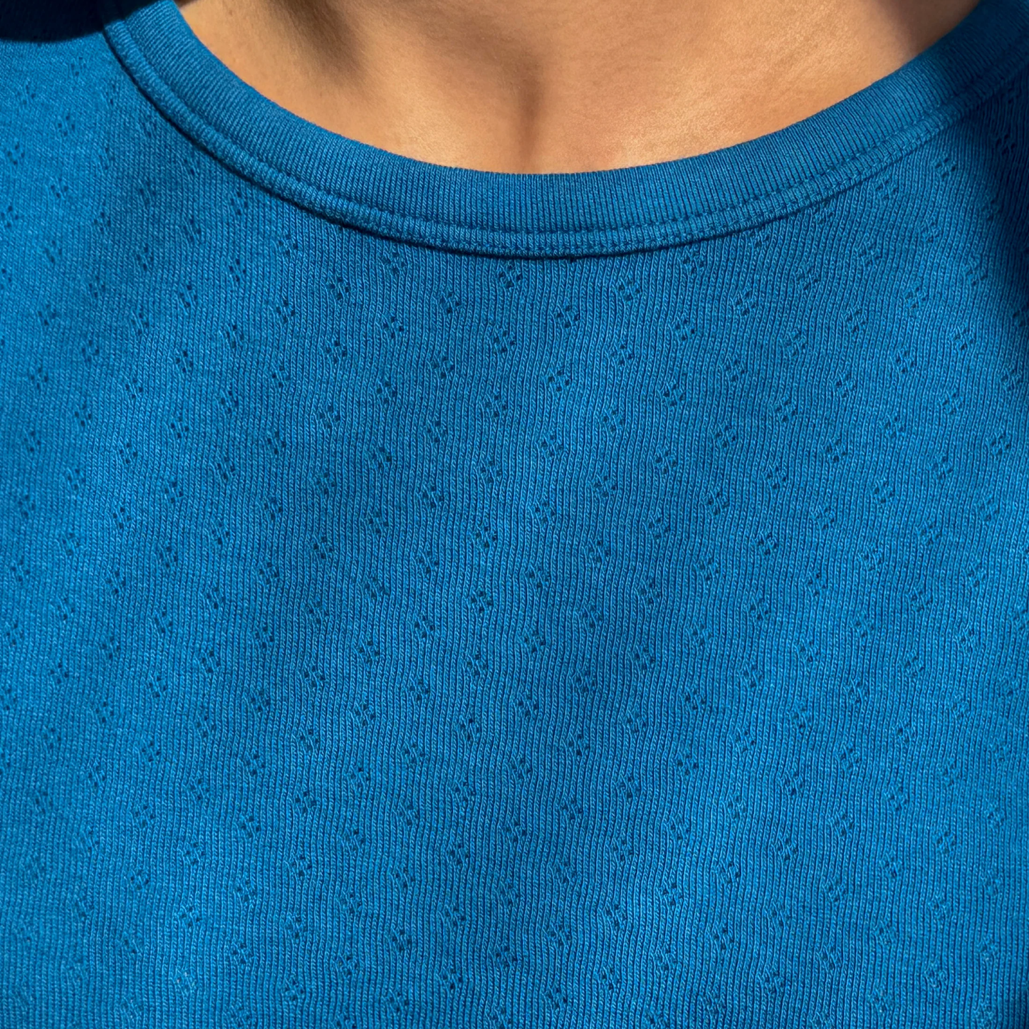 Baby Pointelle Tee by Le Bon Shoppe