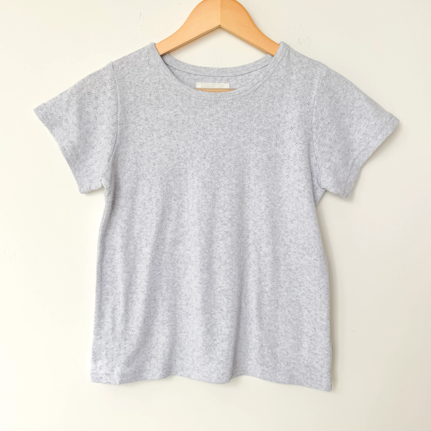 Baby Pointelle Tee by Le Bon Shoppe