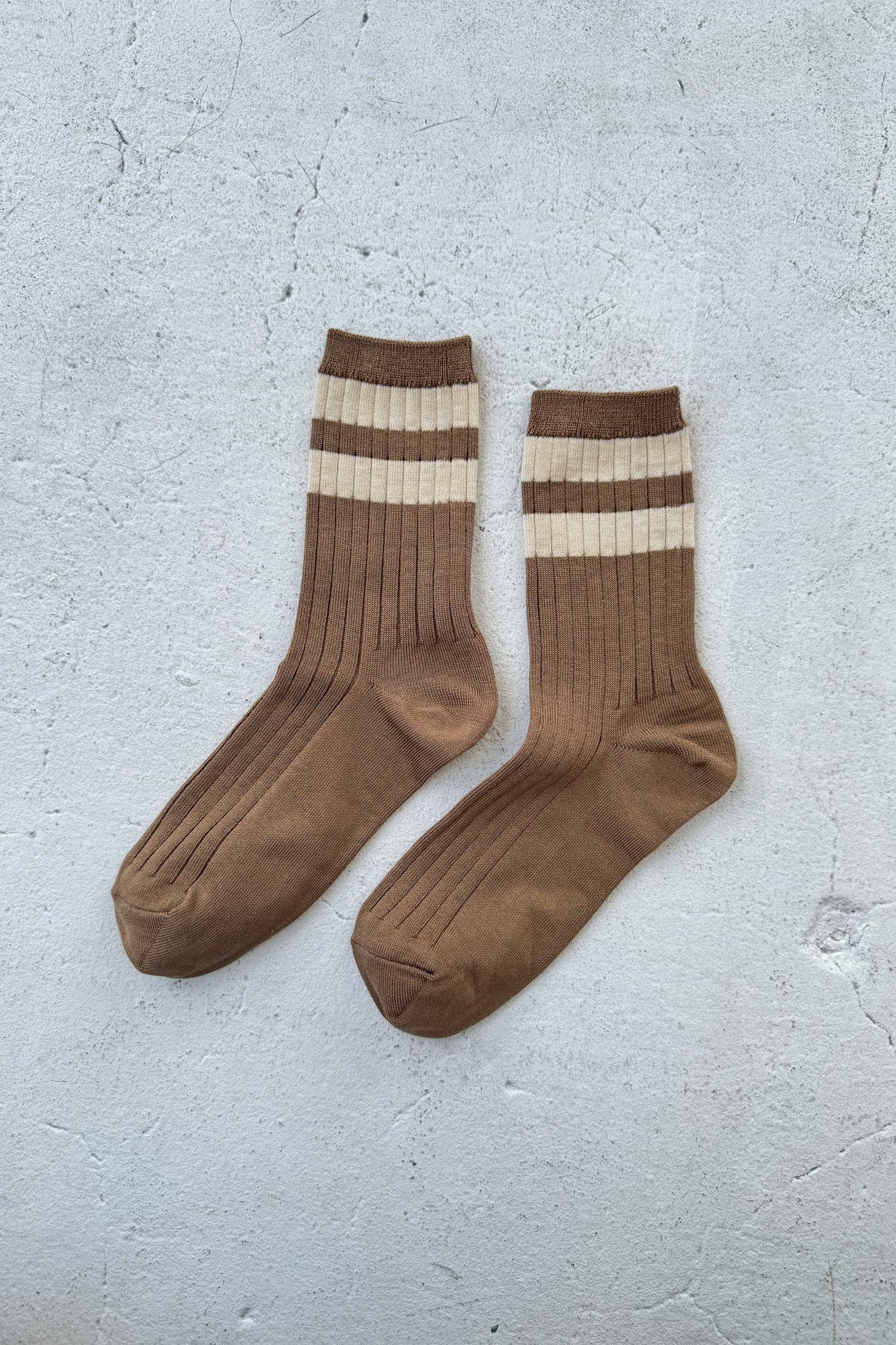 Her Varsity Socks by Le Bon Shoppe