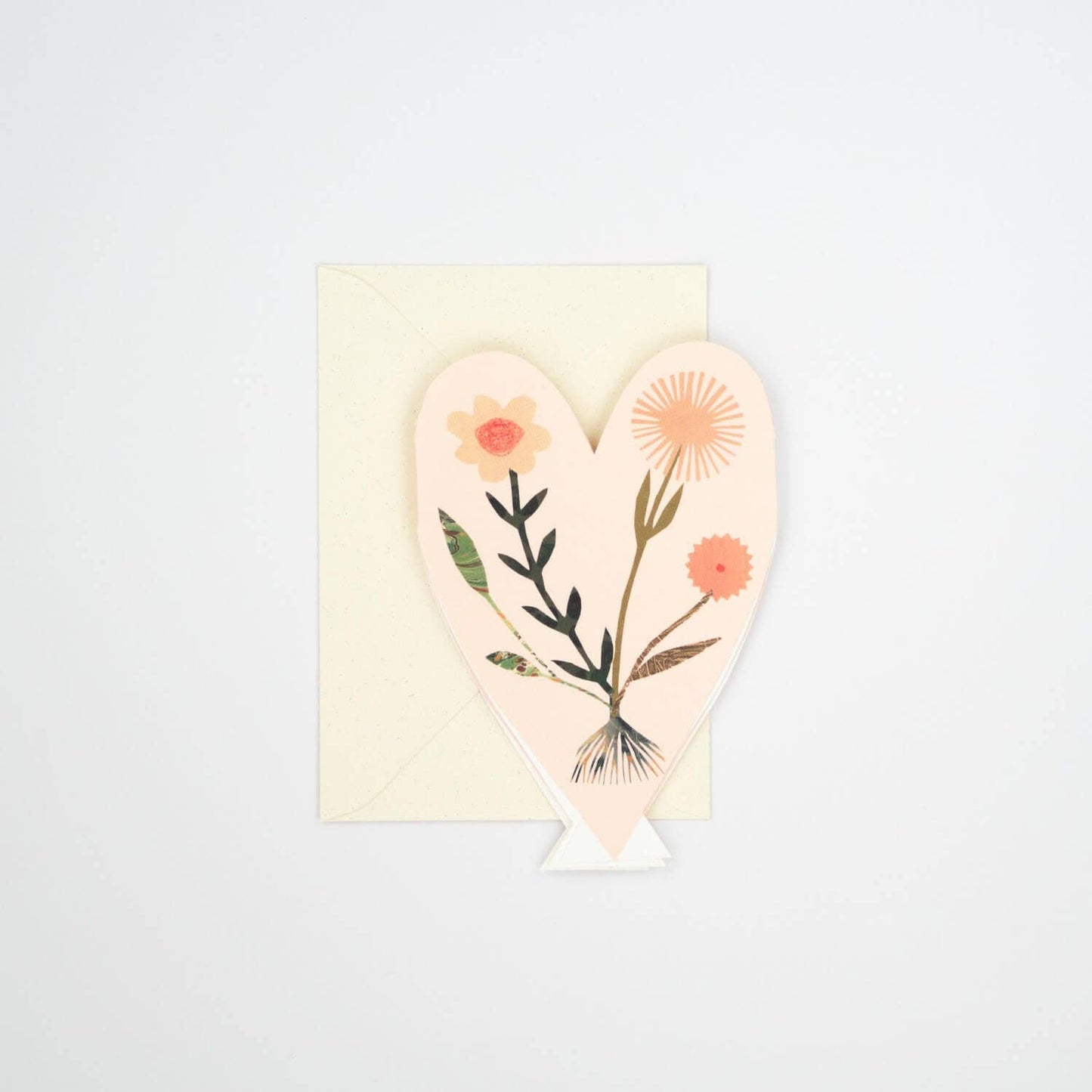 Hearts Concertina Card