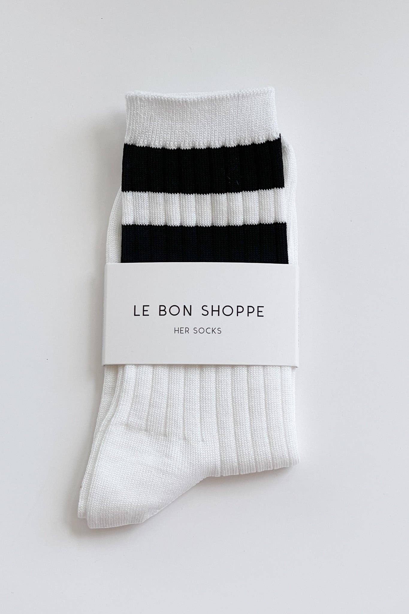 Her Varsity Socks by Le Bon Shoppe