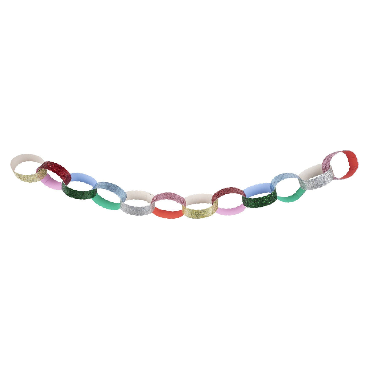 Glitter Paper Chains Set