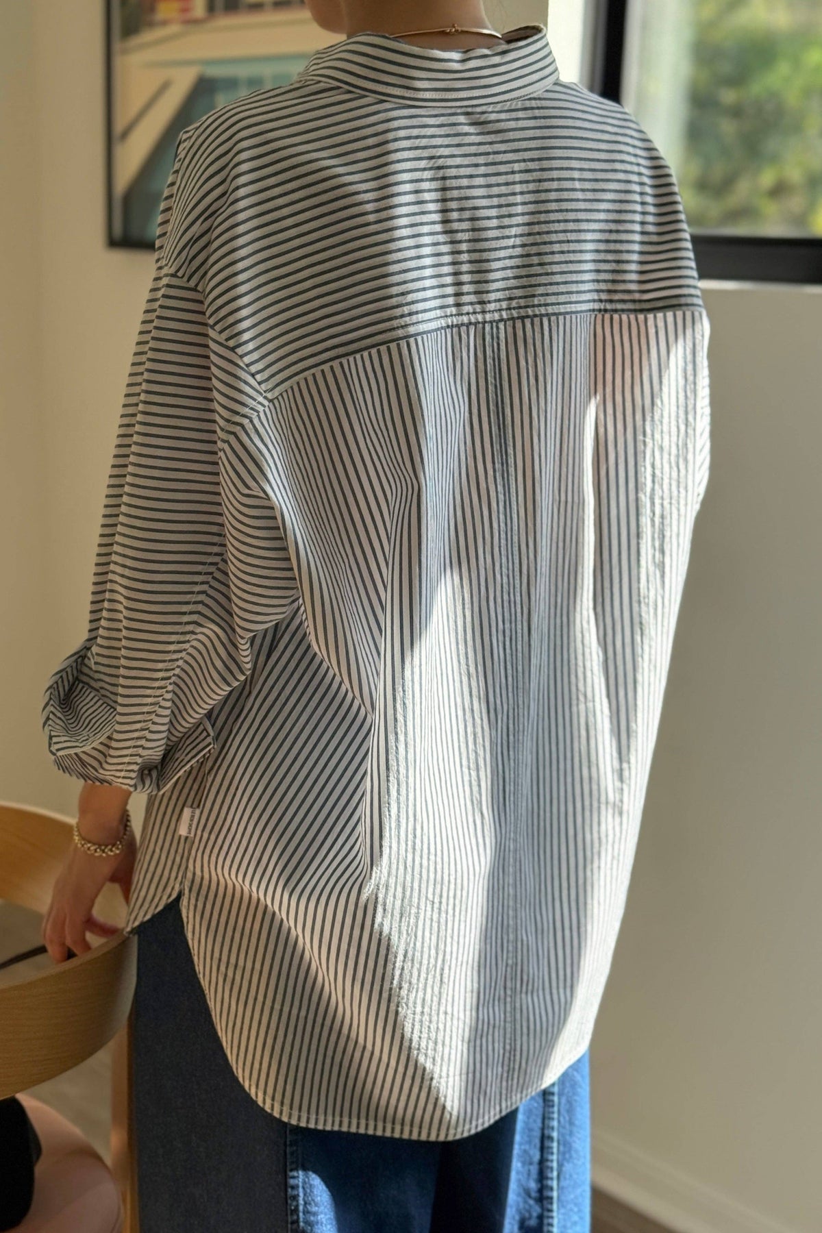 (Pre order) Striped Owen Shirt By Le Bon Shoppe