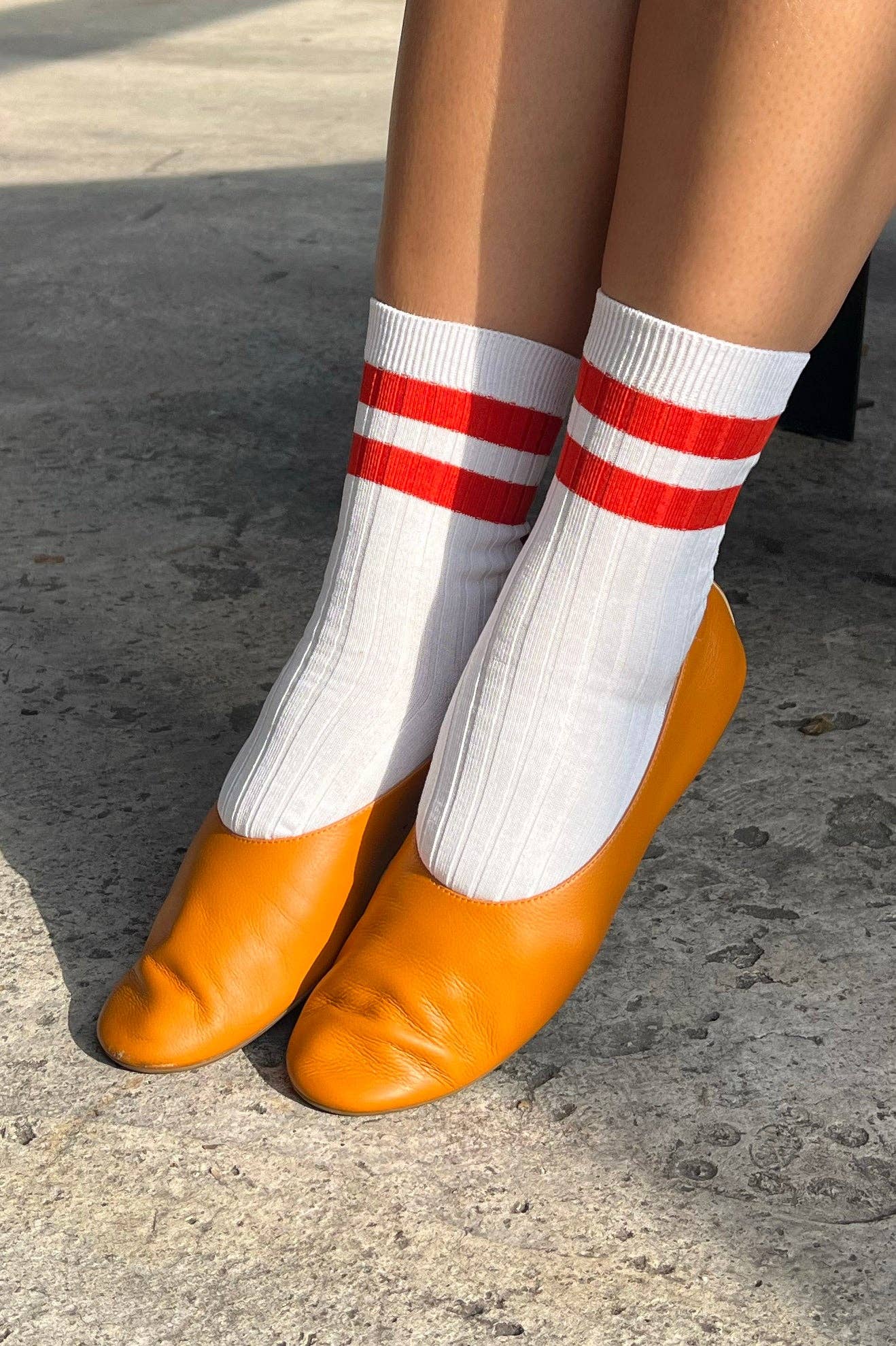 Her Varsity Socks by Le Bon Shoppe