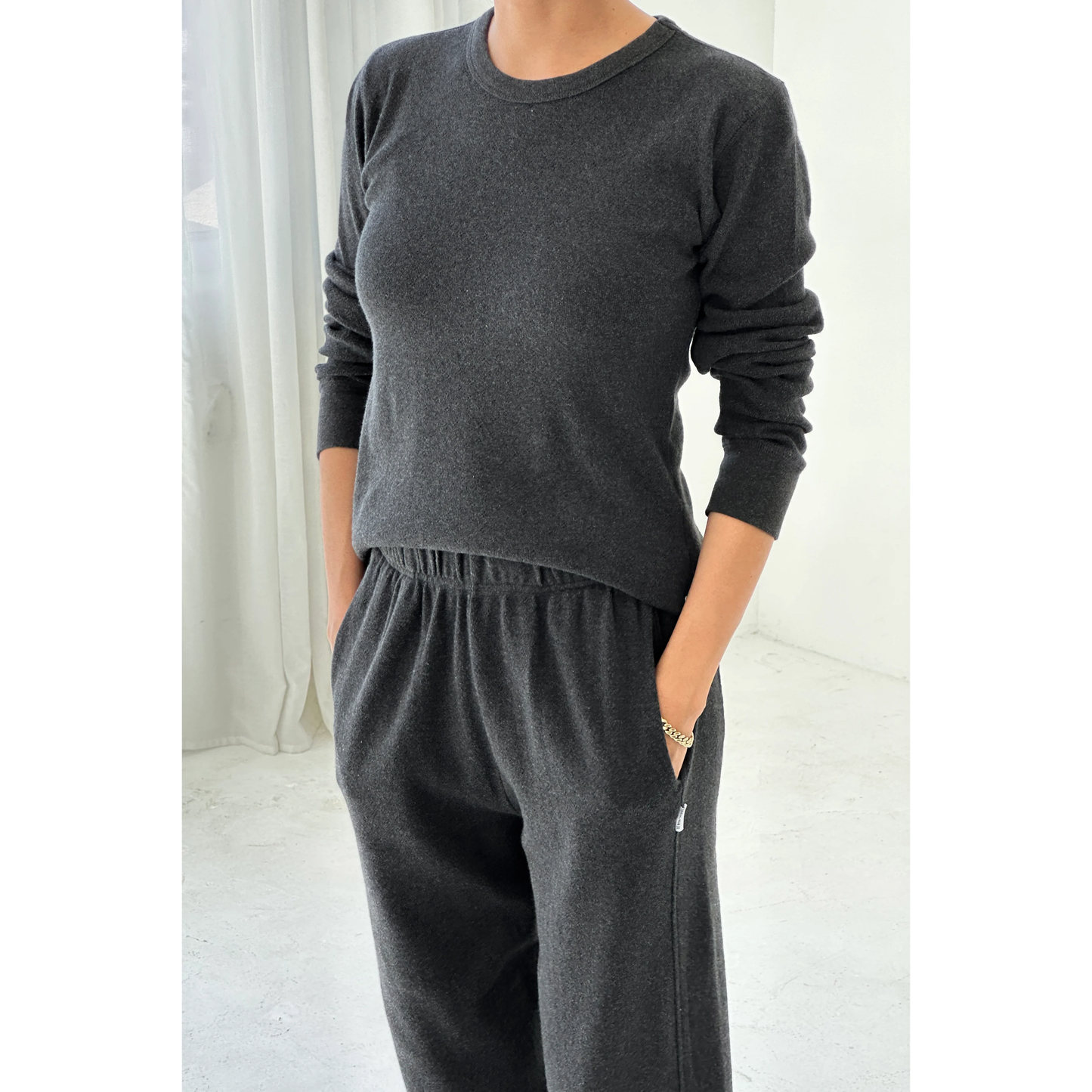 Pointelle Longsleeve by Le Bon Shoppe